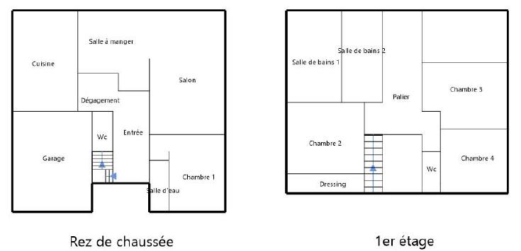 Maison - 143 m² - 6 pièces