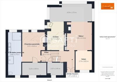 Maison - 160 m² - 9 pièces