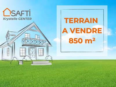Terrain - 850 m²