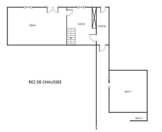 Maison - 78 m² - 3 pièces
