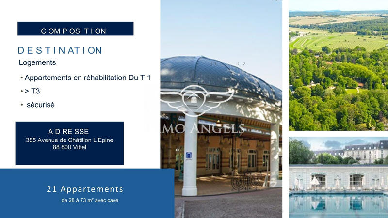 Appartement - 60 m² - 3 pièces