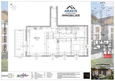 Appartement - 81 m² - 4 pièces