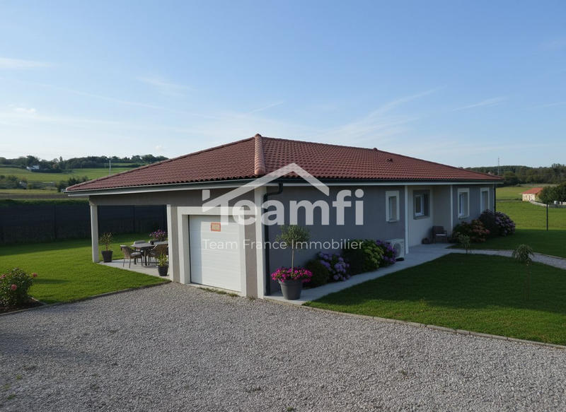 Maison - 104 m² - 6 pièces