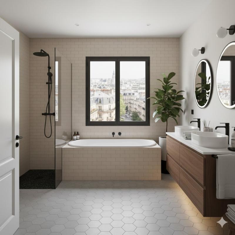 Appartement - 65 m² - 3 pièces