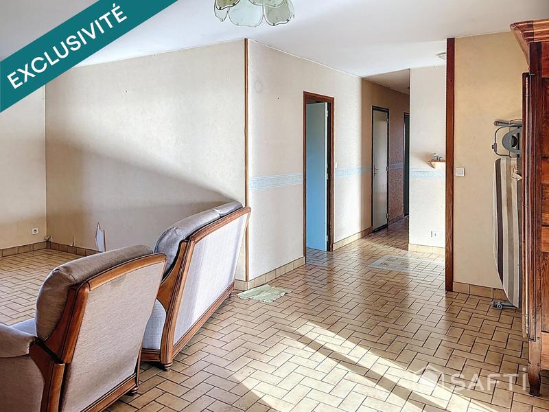 Maison - 90 m² - 5 pièces