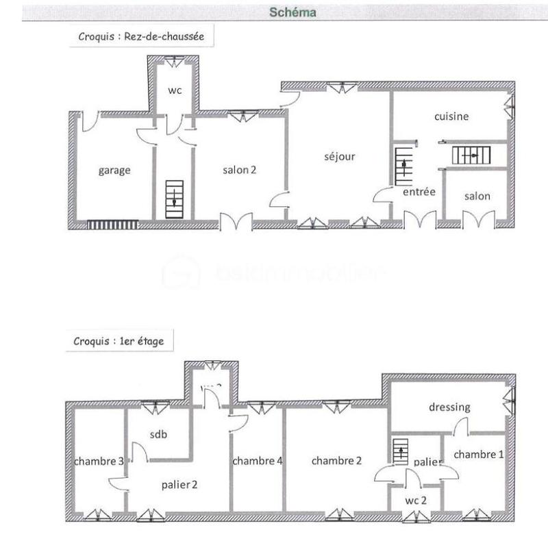 Maison - 170 m² - 6 pièces
