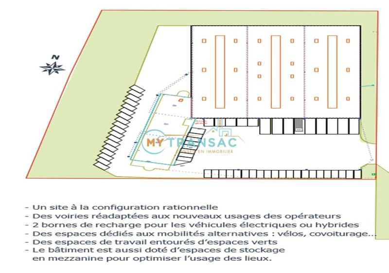 Entrepôt - 5 023 m²