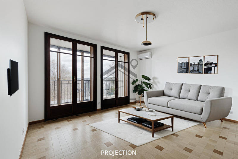 Appartement - 61 m² - 3 pièces