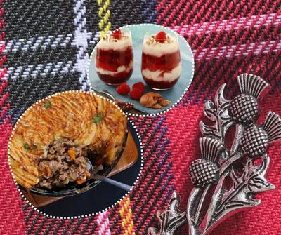 Dîner festif écossais : souper de Burns