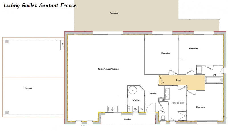Maison - 125 m² - 4 pièces