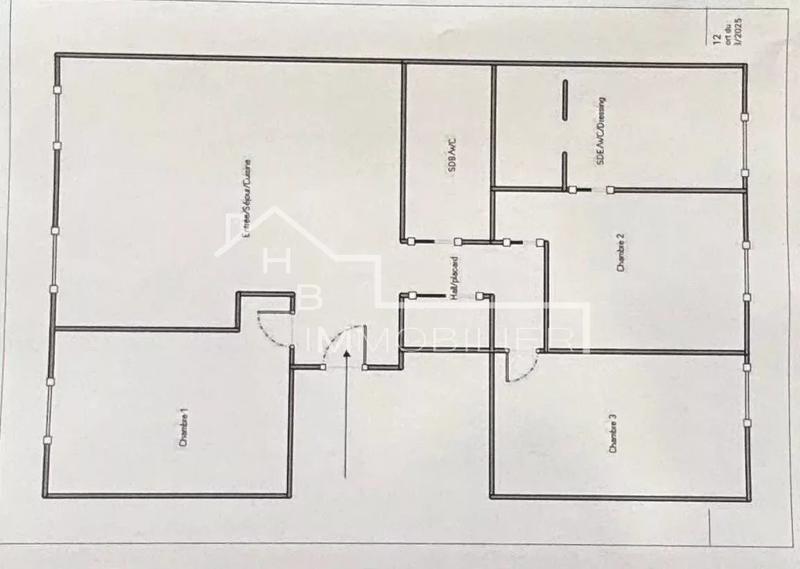 Appartement - 80 m² - 4 pièces