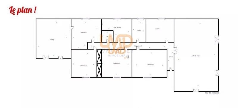 Pavillon - 140 m² - 5 pièces