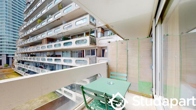 Chambre - 9 m² - 1 pièce