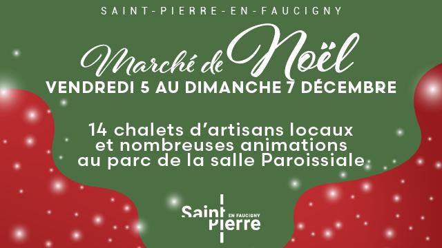 Marché de Noël à Saint-Pierre-en-Faucigny