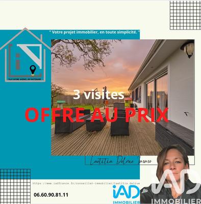 Maison - 98 m² - 4 pièces