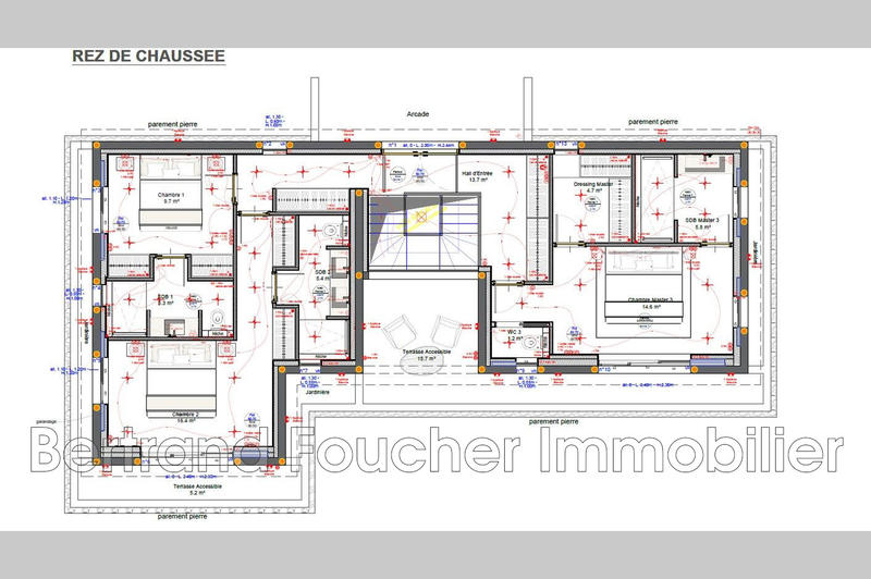 Maison - 220 m² - 6 pièces