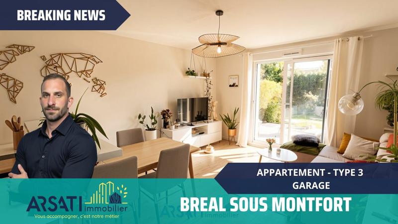 Appartement - 59 m² - 3 pièces