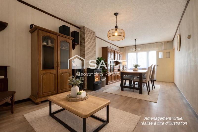 Maison - 95 m² - 6 pièces