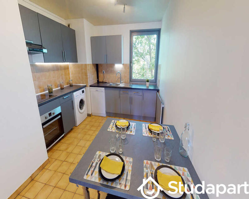 Chambre - 12 m² - 1 pièce