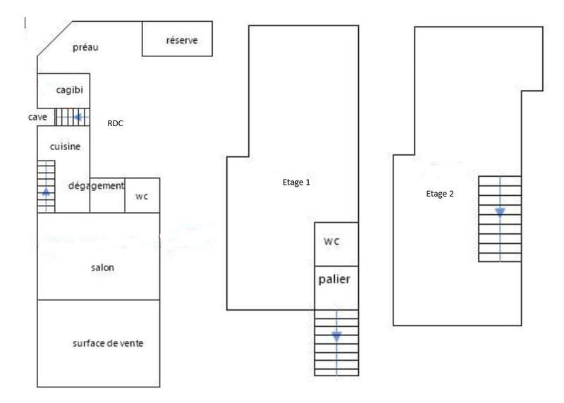 Immeuble - 110 m² - 4 pièces