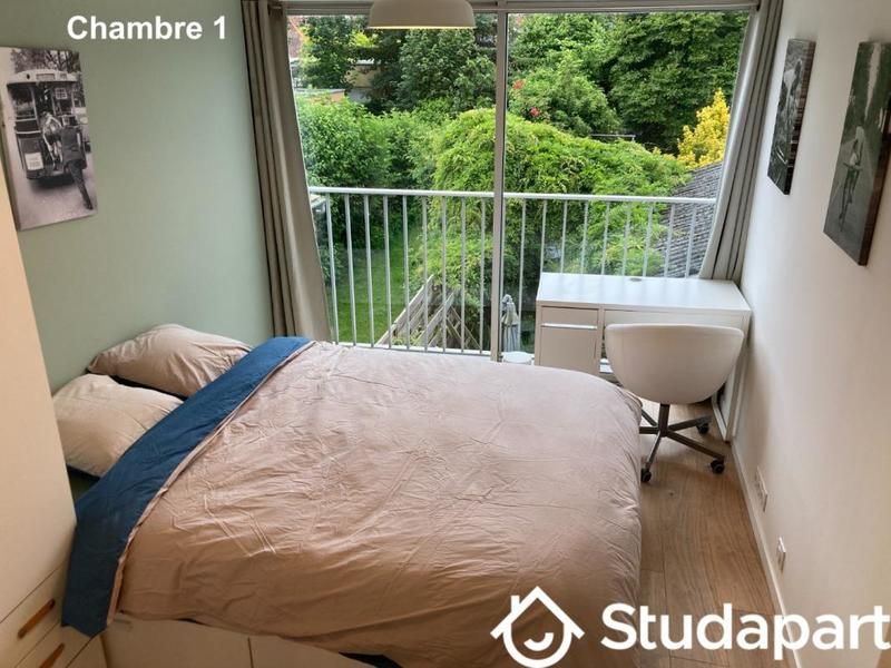 Chambre - 11 m² - 1 pièce