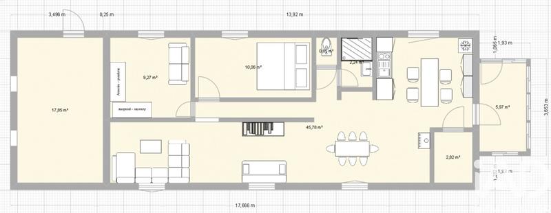 Maison - 74 m² - 4 pièces