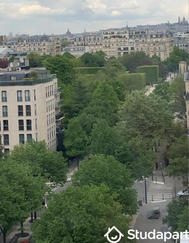 Chambre - 17 m² - 1 pièce