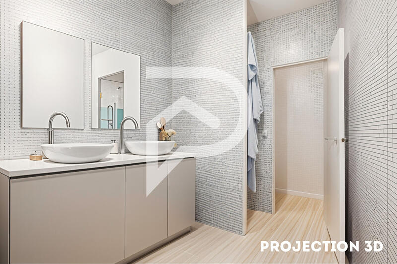 Appartement - 65 m² - 2 pièces