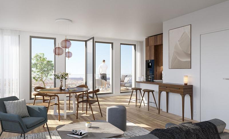 Appartement - 75 m² - 3 pièces