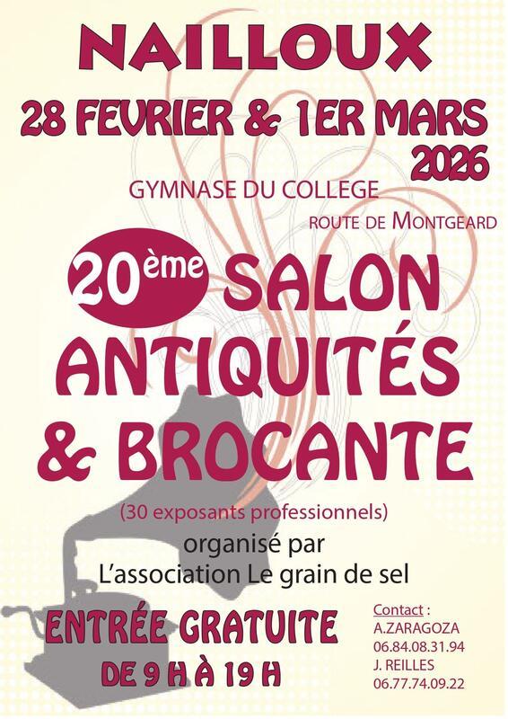 20ème salon antiquités et brocante