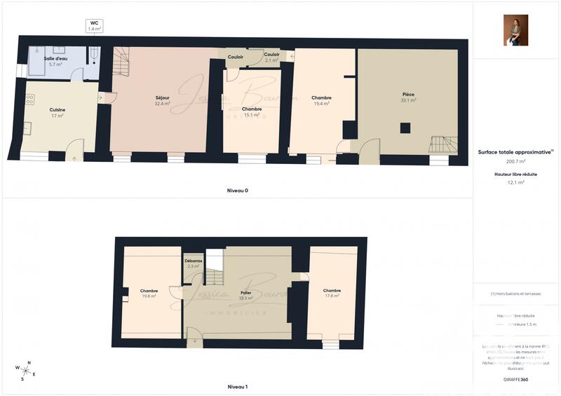 Maison - 170 m² - 5 pièces
