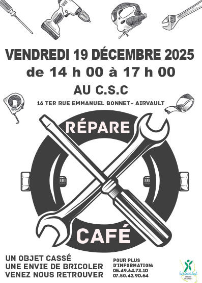 Atelier &quot;Répare café&quot;