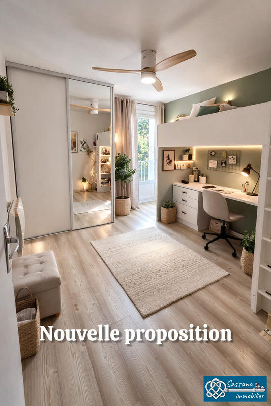 Appartement - 60 m² - 3 pièces