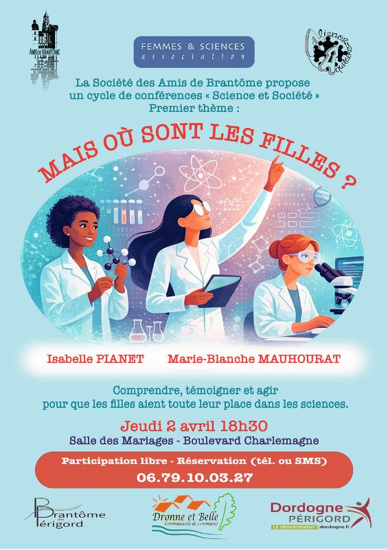 Conférence: Mais où sont les filles?