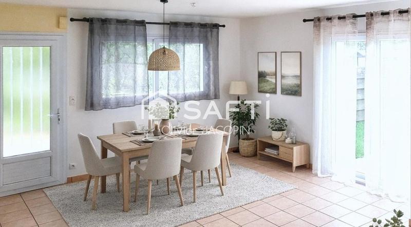 Maison - 65 m² - 3 pièces