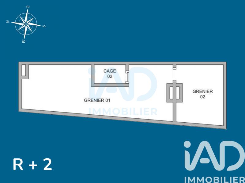 Maison - 105 m² - 4 pièces