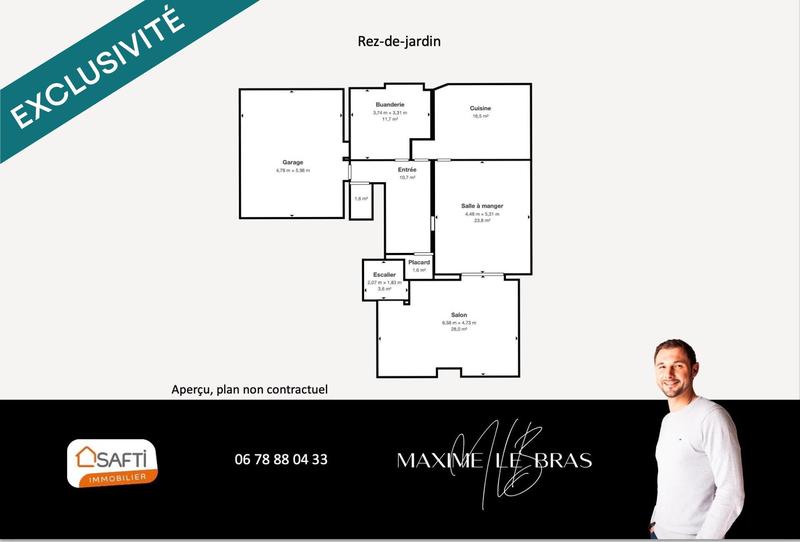 Maison - 168 m² - 5 pièces