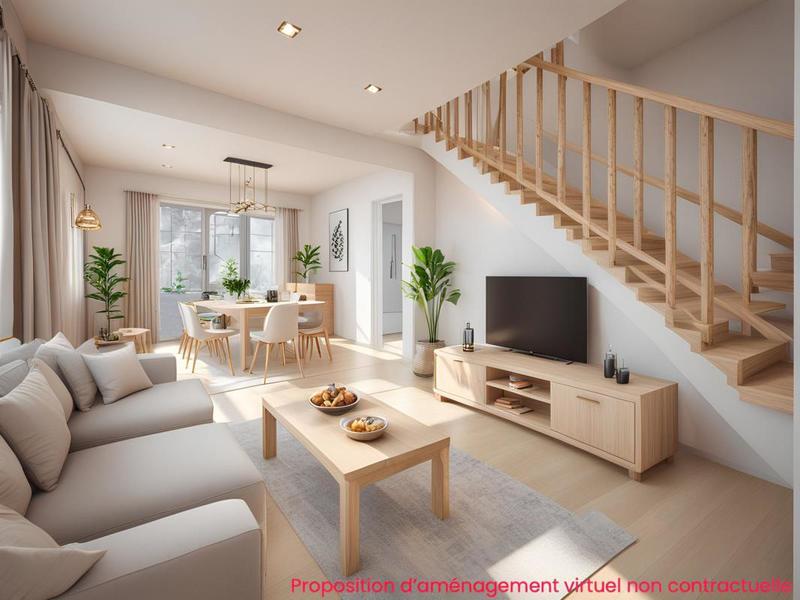 Maison - 90 m² - 5 pièces