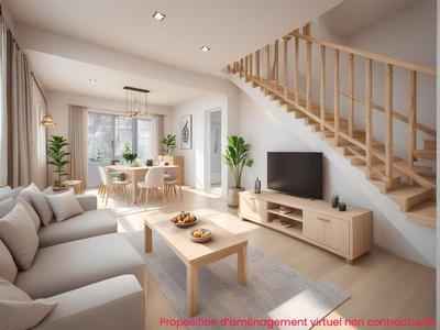 Maison - 90 m² - 5 pièces