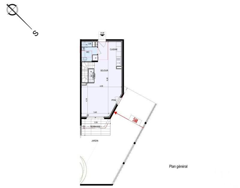 Appartement - 85 m² - 3 pièces