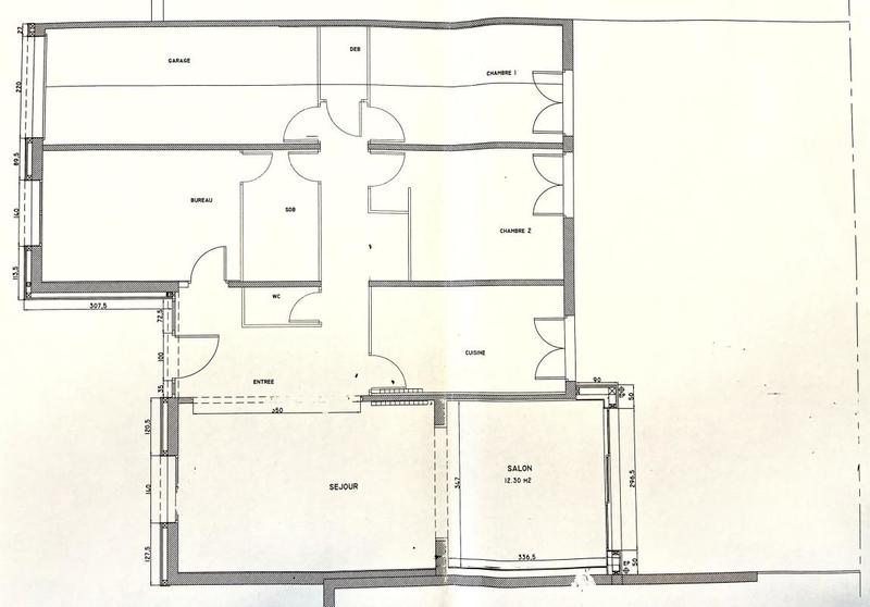 Pavillon - 100 m² - 4 pièces