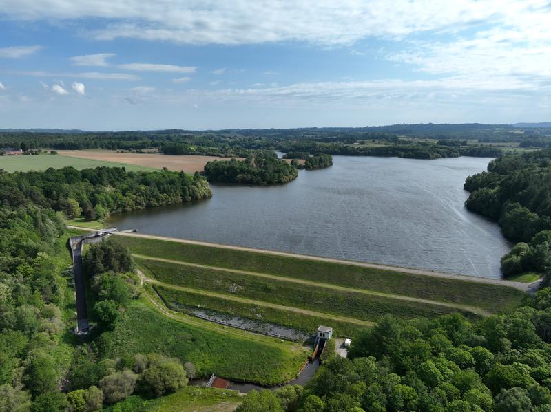Dans les coulisses du plan d’eau de Miallet