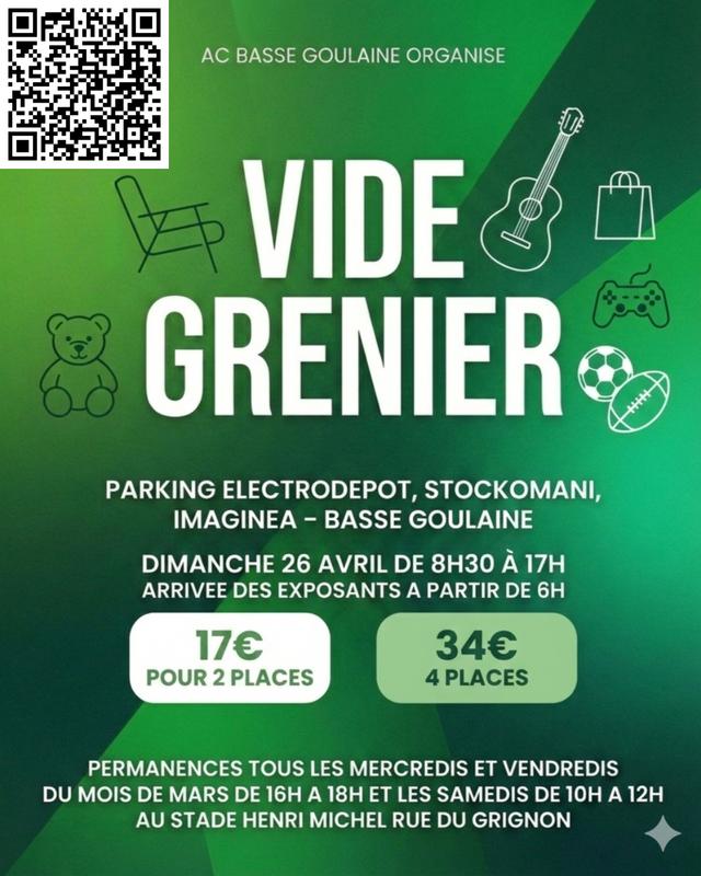 Vide grenier de l'ac basse-goulaine