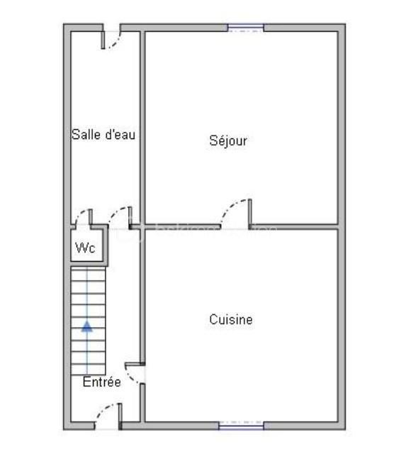 Maison de ville - 103 m² - 4 pièces