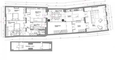 Appartement - 179 m² - 5 pièces