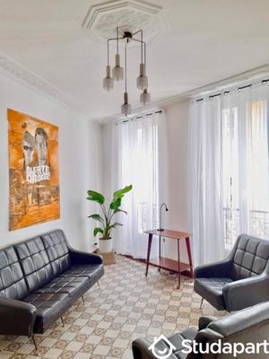 Chambre - 12 m² - 1 pièce