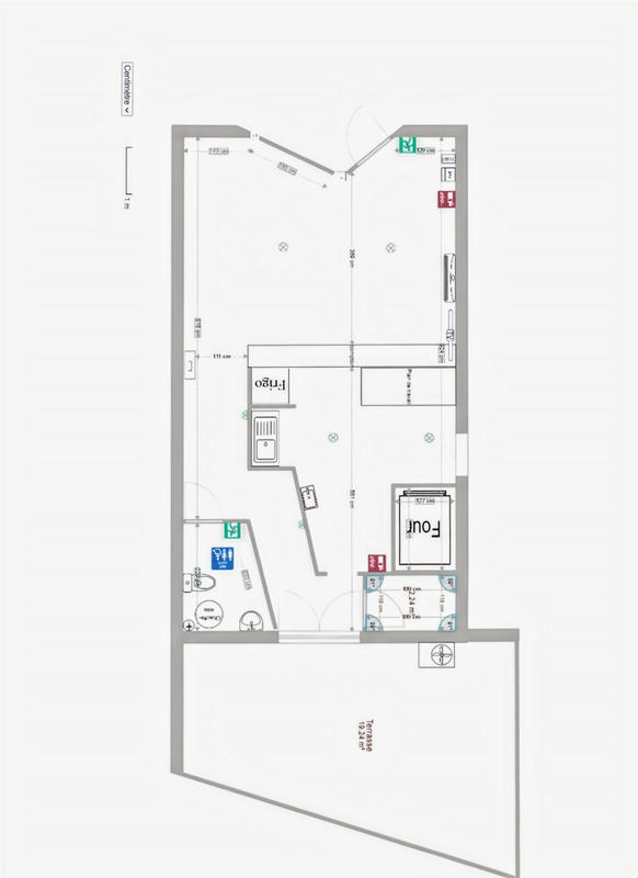 Fonds de commerce - 60 m²