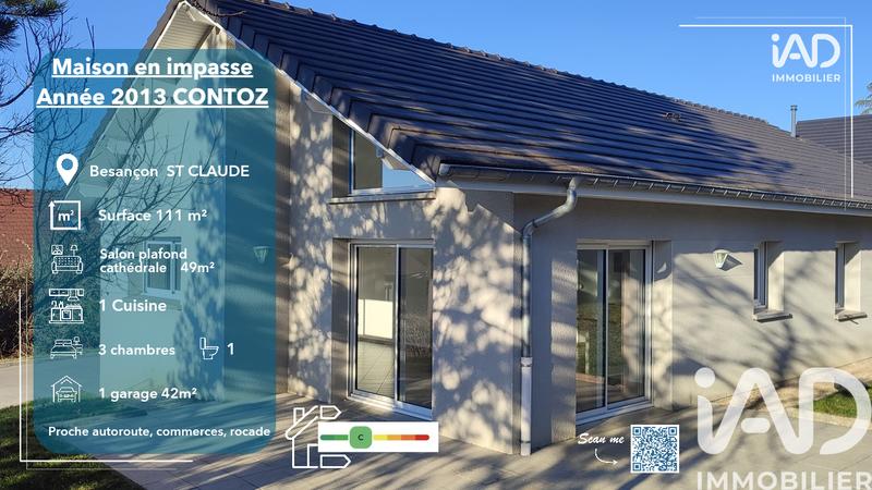 Maison - 111 m² - 5 pièces