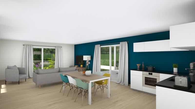 Maison - 100 m² - 5 pièces