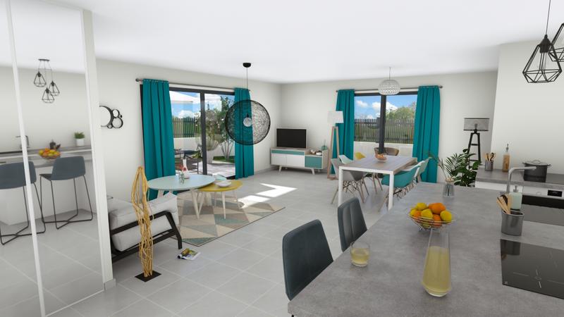 Maison - 80 m² - 4 pièces